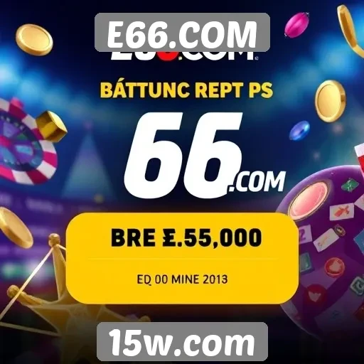 Plataforma E66.COM apresenta promoções atrativas para jogadores